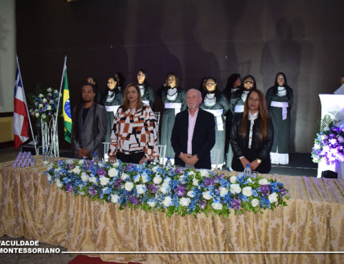 Cerimônia da Colação de grau dos formandos da Montessoriano